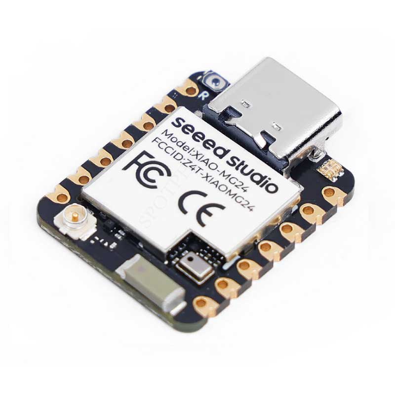 XIAO MG24/MG24-Sense EFR32MG24 Ultra-Low-Power On-Board IMU/Micphone/Antenna For Matter/zigbee/BLE For SeeedStudio For Arduino