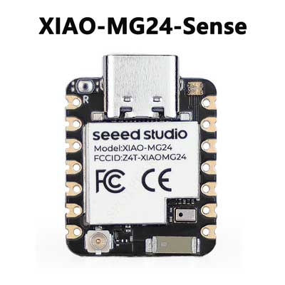 XIAO MG24/MG24-Sense EFR32MG24 Ultra-Low-Power On-Board IMU/Micphone/Antenna For Matter/zigbee/BLE For SeeedStudio For Arduino