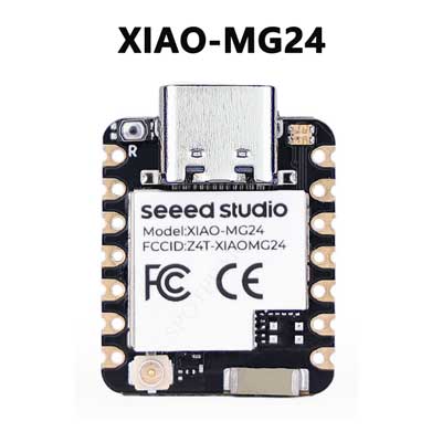 XIAO MG24/MG24-Sense EFR32MG24 Ultra-Low-Power On-Board IMU/Micphone/Antenna For Matter/zigbee/BLE For SeeedStudio For Arduino