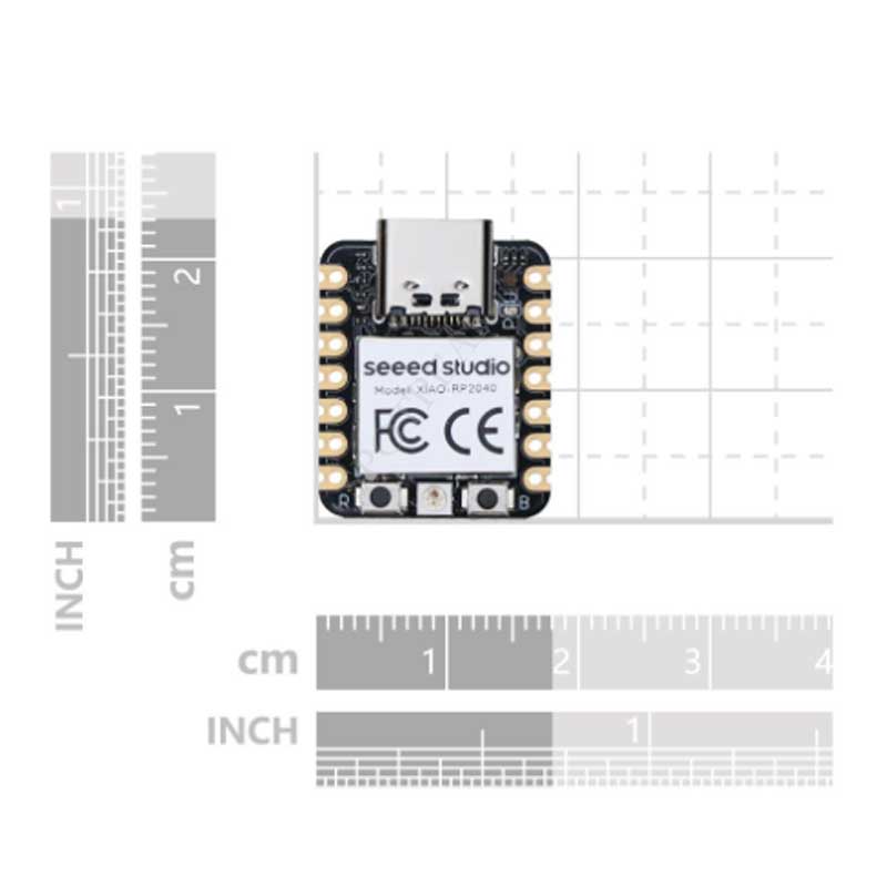 XIAO RP2040 Raspberry-Pi-Pico Tiny SuperMini Board  For Arduino MicroPython/CircuitPython For SeeedS