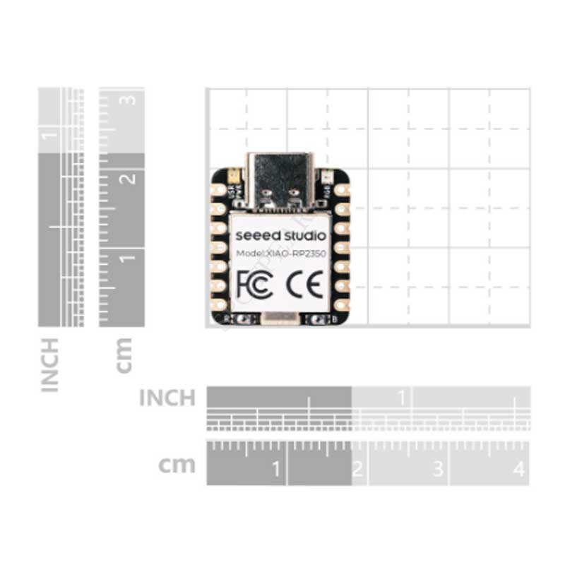 Raspberry Pi Pico 2 XIAO RP2350 Arm Cortex-M33 and Hazard3 RISC-V RAM For Seeed Studio