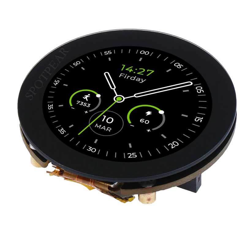 1.28inch Round LCD Capacitive TouchScreen Display For SeeedStudio-XIAO 240×240 watch onboard RTC