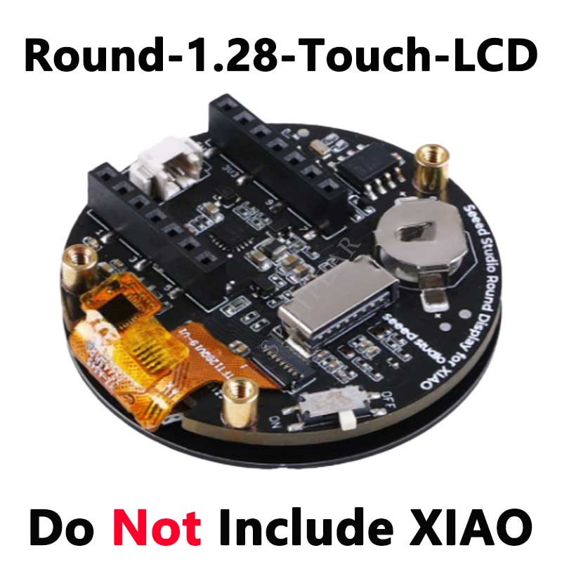 1.28inch Round LCD Capacitive TouchScreen Display For SeeedStudio-XIAO 240×240 watch onboard RTC