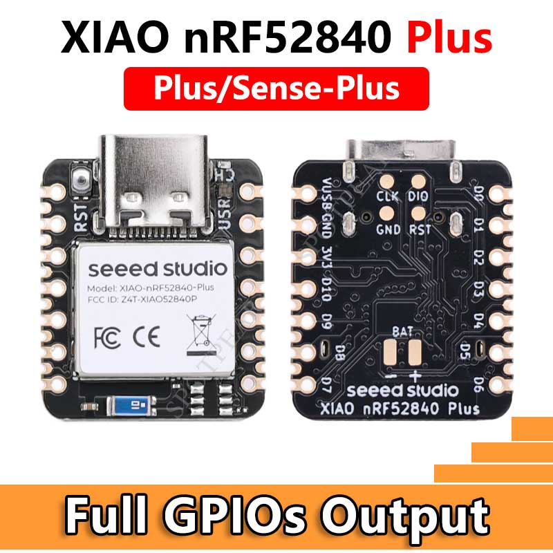 XIAO-nRF52840 Plus 20GPIOs BLE Sense Tiny SuperMini Onboard Mic/Sensor For Arduino For SeeedStudio