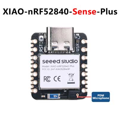 XIAO-nRF52840 Plus 20GPIOs BLE Sense Tiny SuperMini Onboard Mic/Sensor For Arduino For SeeedStudio