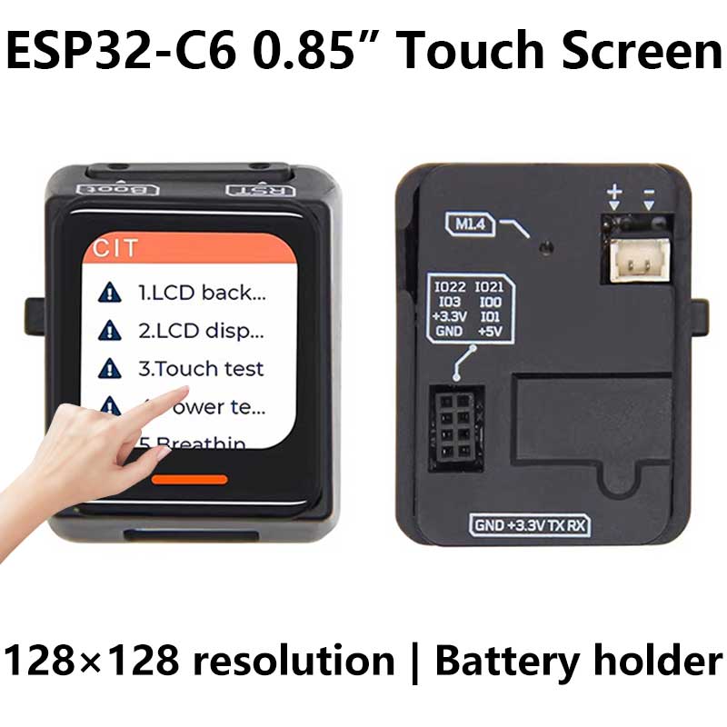 T-QTC6 ESP32-C6 0.85 inch LCD Development Board 0.85inch TouchScreen