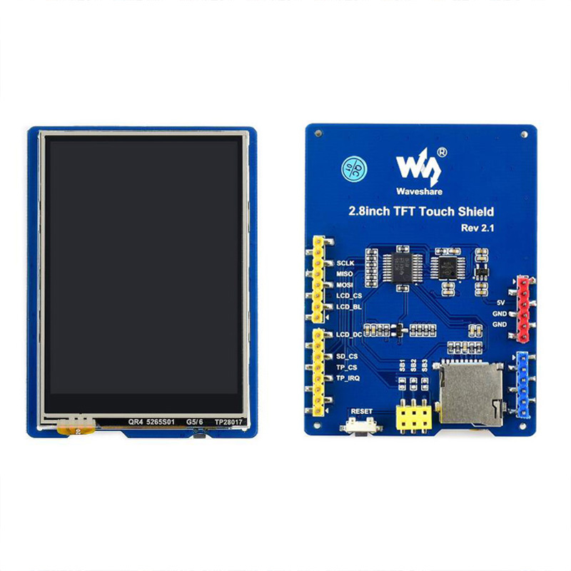 2.8inch Touch LCD Shield for Arduino, 320x240 resolution
