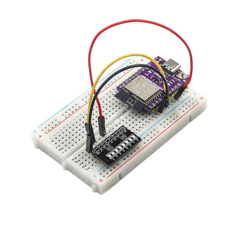 8 bit independent LED light module onboard current limiting resistor mini expansion board for Arduin