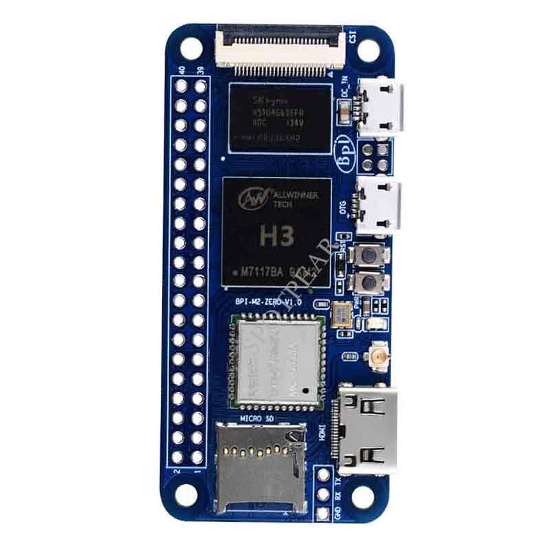 Banana Pi BPI M2 Zero with Allwinner H3 chip compatible with raspberry pi zero size