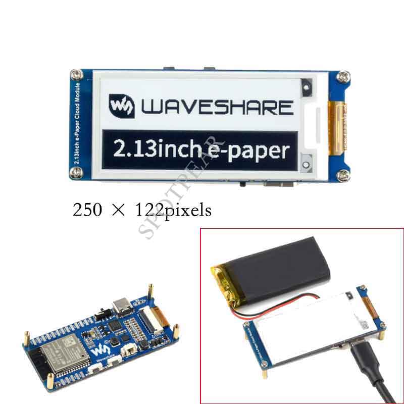 2.13inch E Paper Cloud Module, 250×122, WiFi Connectivity 2.13 inch ePaper display screen
