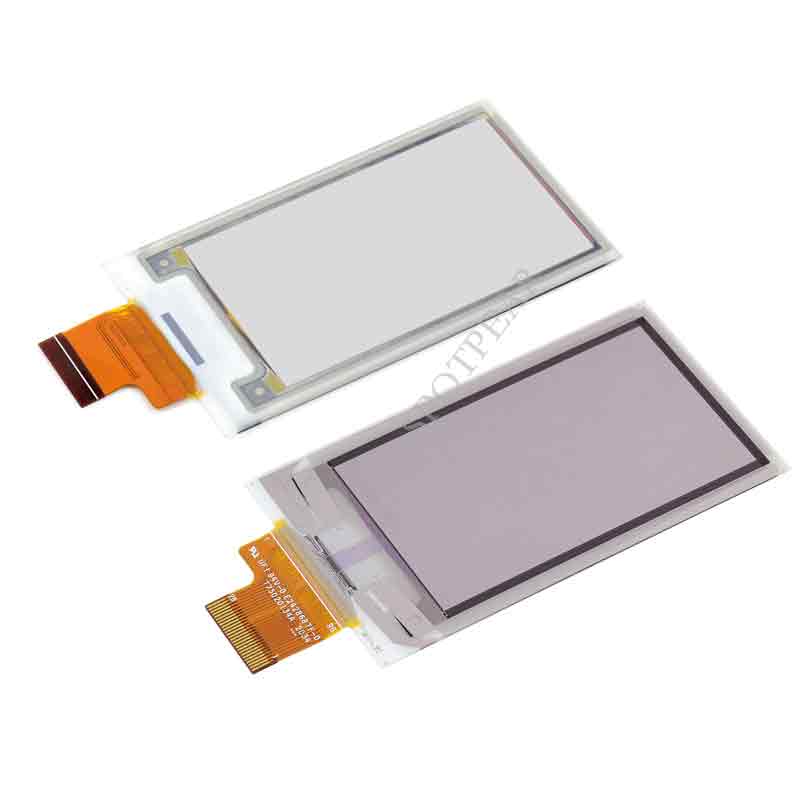 Raspberry Pi 2.36inch e Paper e Ink Display Module 296×168 SPI for Arduino / STM32 / Jetson Nano