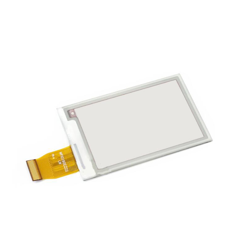 2.7inch E Ink raw display, red, black, white, 264x176
