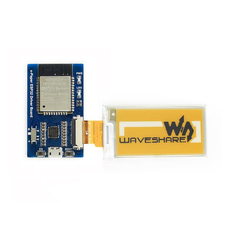Universal e Paper Raw Panel Driver Board, ESP32 WiFi / Bluetooth Wireless