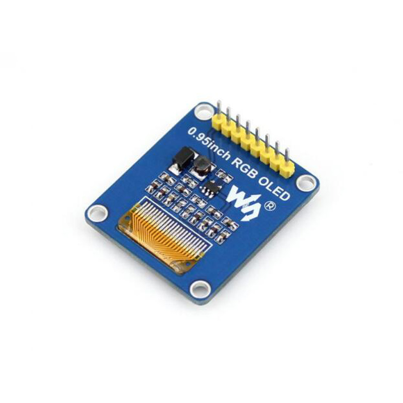 0.95inch RGB OLED, SPI Interface, Straight/Vertical Pinheader