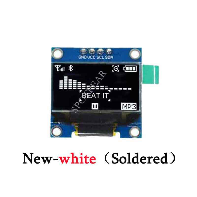 0.96inch OLED Module White Blue color Yellow Blue 0.96 inch OLED Communicate Display Module I2C IIC 