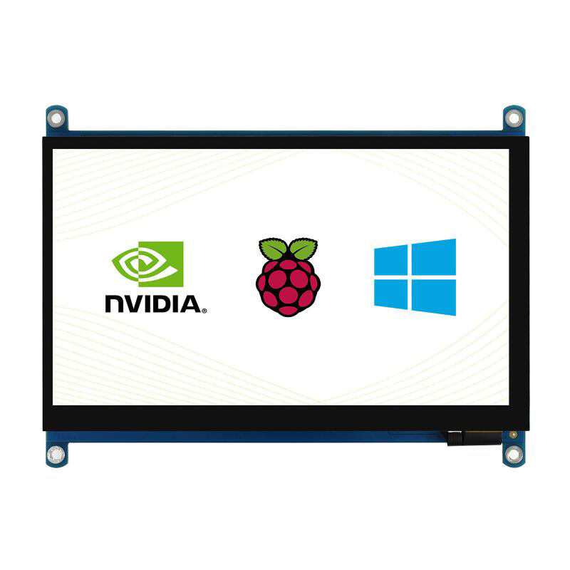Raspberry Pi Jetson Nano 7inch QLED Quantum Dot Display Capacitive Touch Color Gamut Better than LCD