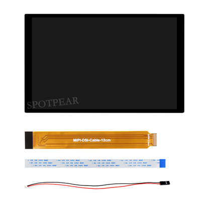 10.1 inch LCD DSI MIPI TouchScreen Display 800x1280 For ESP32-P4/Luckfox-Titan-RK3576/Luckfox-Lyra-RK3506