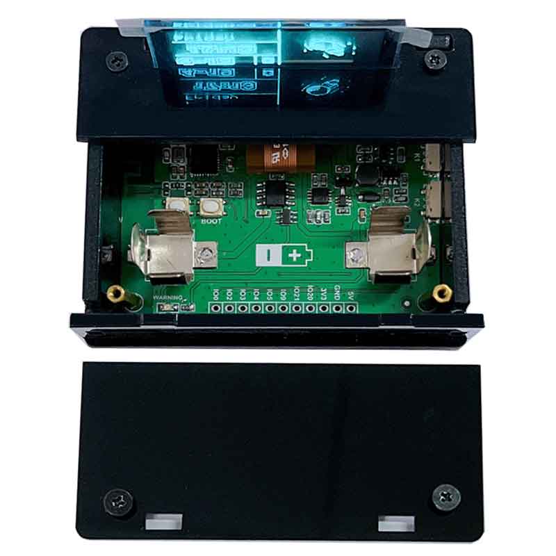 ESP32 1.51inch transparent OLED display Screen Car Desktop trinket Mini TV LVGL