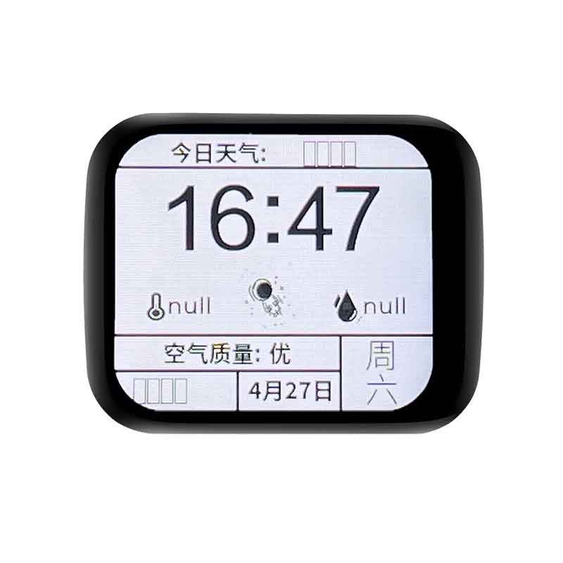 ESP32 C3 1.69inch Round LCD LVGL Astronaut Clock Watch MINITV Buzzer TouchScreen Display ST7789