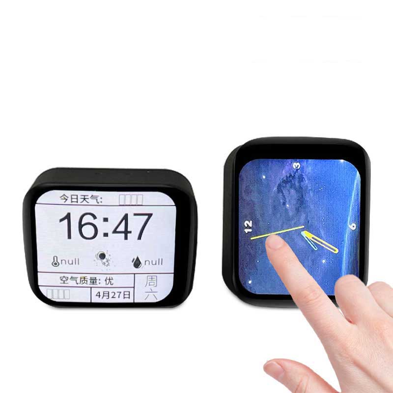 ESP32 C3 MINI TV With Case BatBOX LVGL Astronaut Clock Watch Buzzer 1.69inch LCD TouchScreen Display