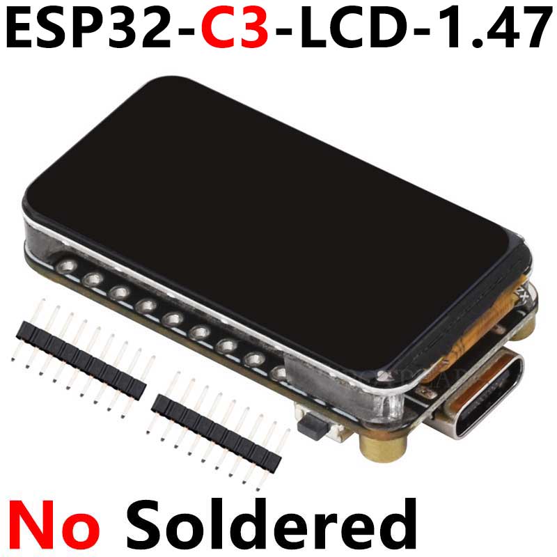 ESP32-C3 1.47 inch LCD Display Development Board 1.47inch Screen SD 172×320