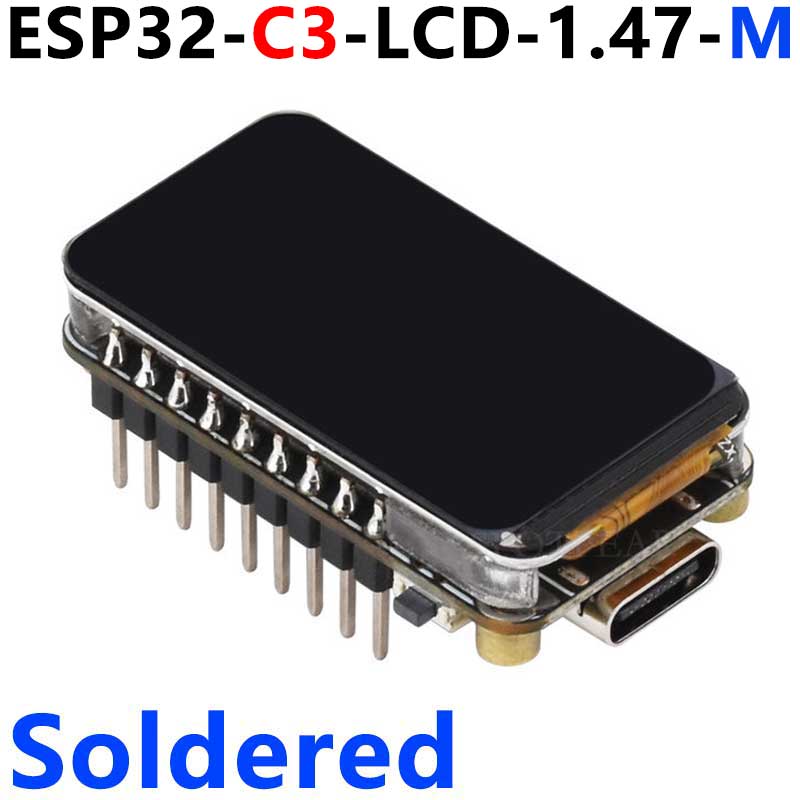 ESP32-C3 1.47 inch LCD Display Development Board 1.47inch Screen SD 172×320