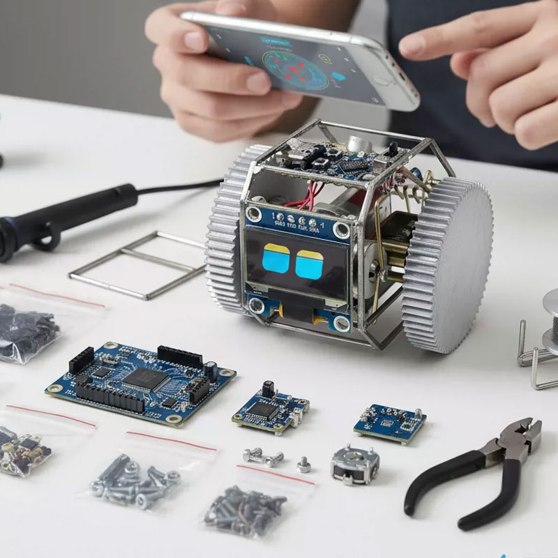 ESP32-C3 Mini DIY Development Board Kit Desktop Robot Desk Pet