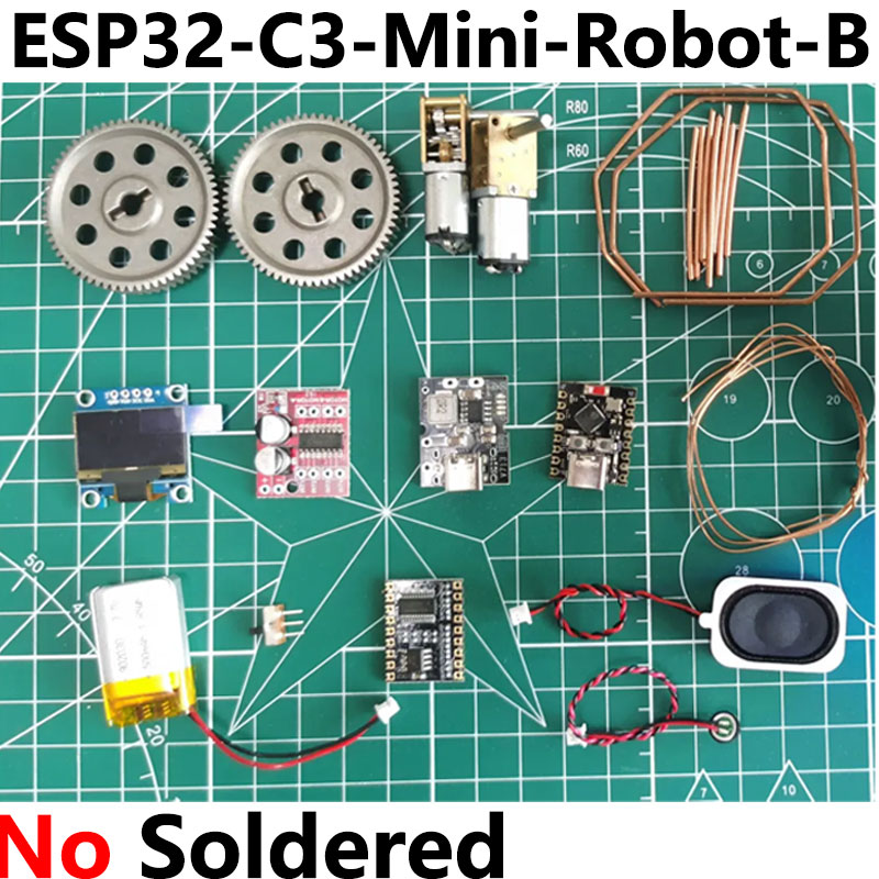 ESP32-C3 Mini DIY Development Board Kit Desktop Robot Desk Pet