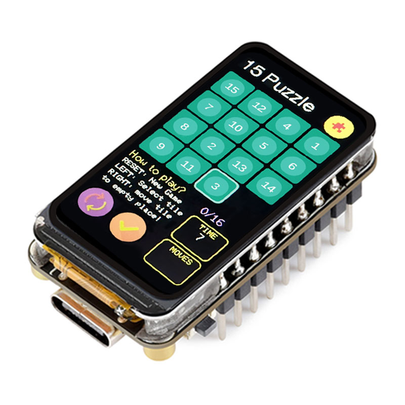 ESP32 C5 Development Board 1.47 inch LCD Display Screen ST7789 For WiFi6/LVGL/HMI Onborad SD-Port/RGB-LED