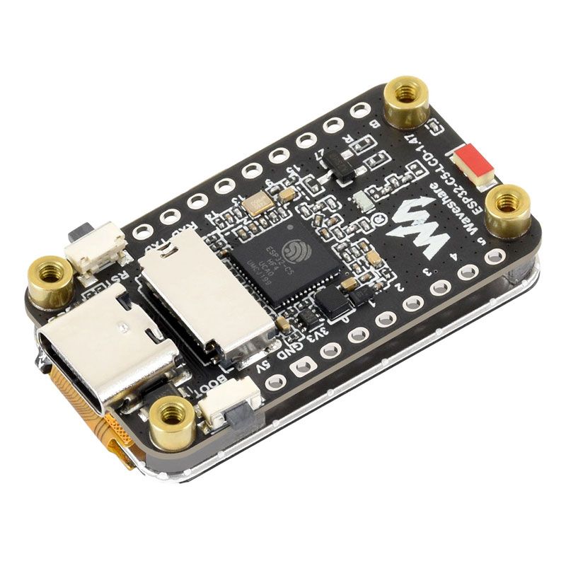 ESP32 C5 Development Board 1.47 inch LCD Display Screen ST7789 For WiFi6/LVGL/HMI Onborad SD-Port/RGB-LED