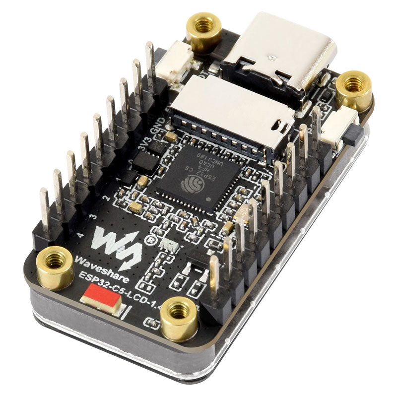 ESP32 C5 Development Board 1.47 inch LCD Display Screen ST7789 For WiFi6/LVGL/HMI Onborad SD-Port/RGB-LED