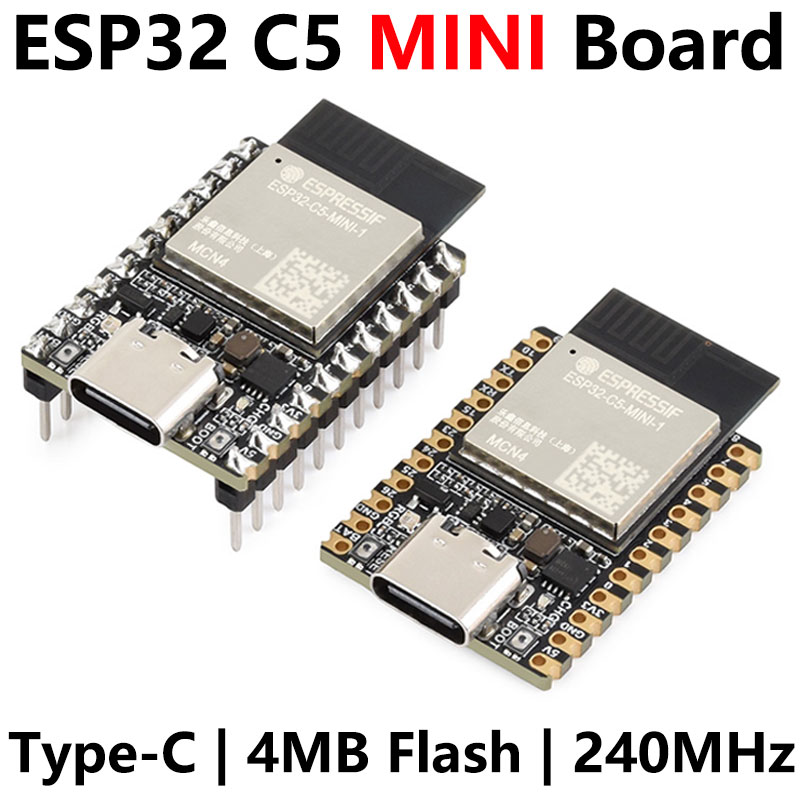 ESP32-C5 Dual-Band Mini Development Board 240MHz ESP32-C5-MINI-1