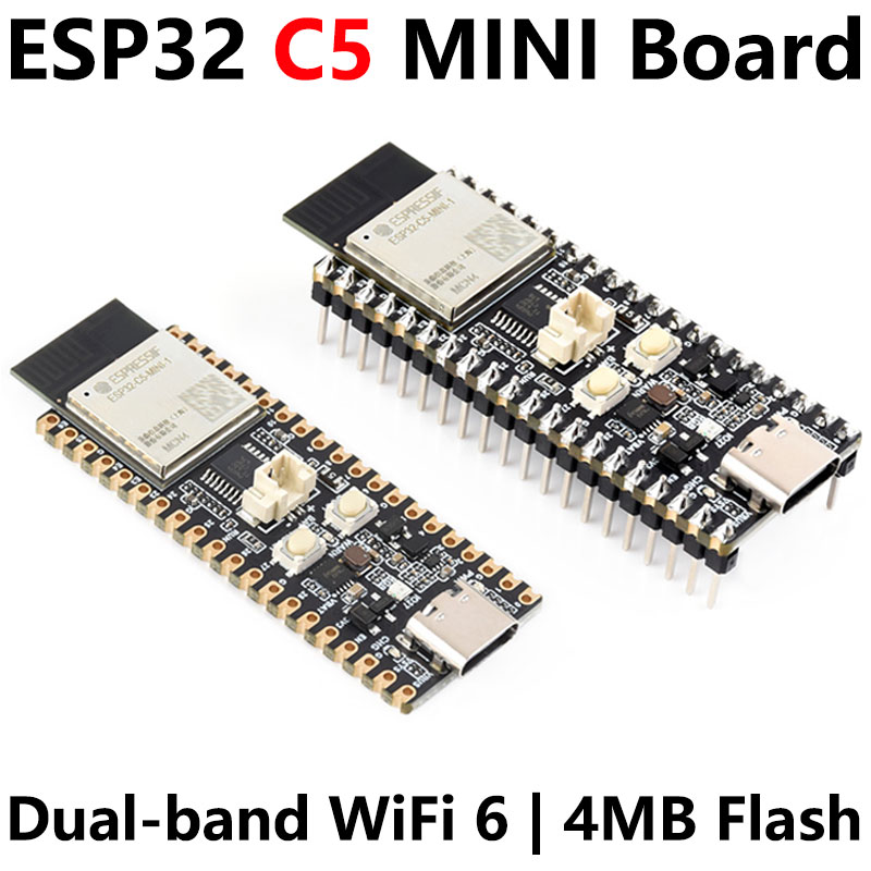 ESP32-C5 Dual-Band WiFi 6 Development Board 240MHz ESP32-C5-MINI-1