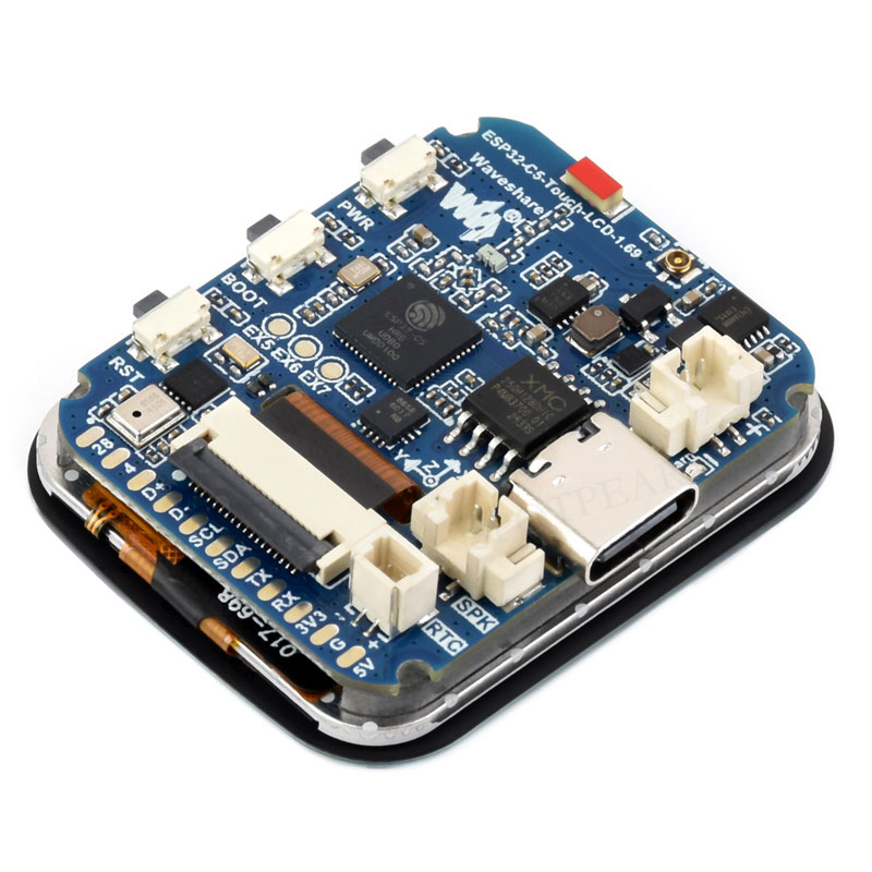 ESP32-C5 1.69inch LCD For Xiaozhi AI Development Board Display 240×280 1.69 inch TouchScreen