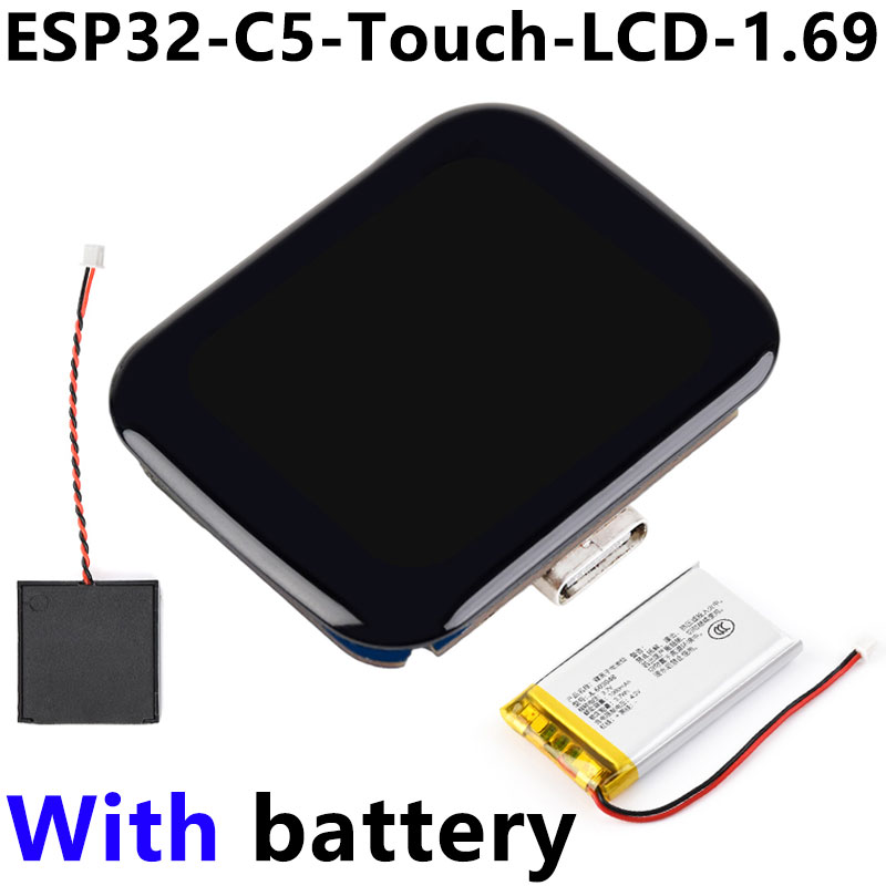 ESP32-C5 1.69inch LCD For Xiaozhi AI Development Board Display 240×280 1.69 inch TouchScreen