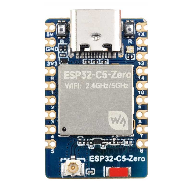 ESP32-C5 Mini Development Board based on ESP32-C5-HF4 dual-core processor