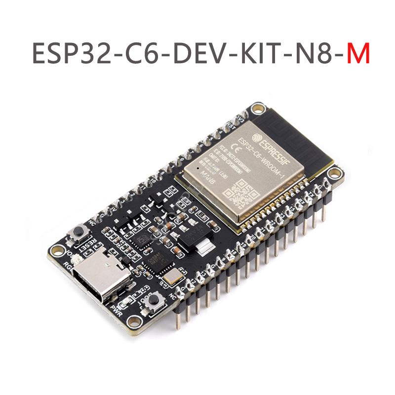 ESP32-C6 Microcontroller WiFi 6 Development Board 160MHz Single-core Processor