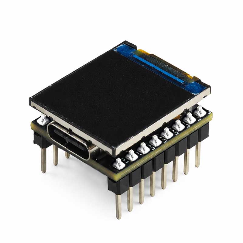 ESP32-C6 LCD Development Board 0.85 inch Display 0.85inch Screen 128x128 Mini SD-Port QST  LVGL For Arduino