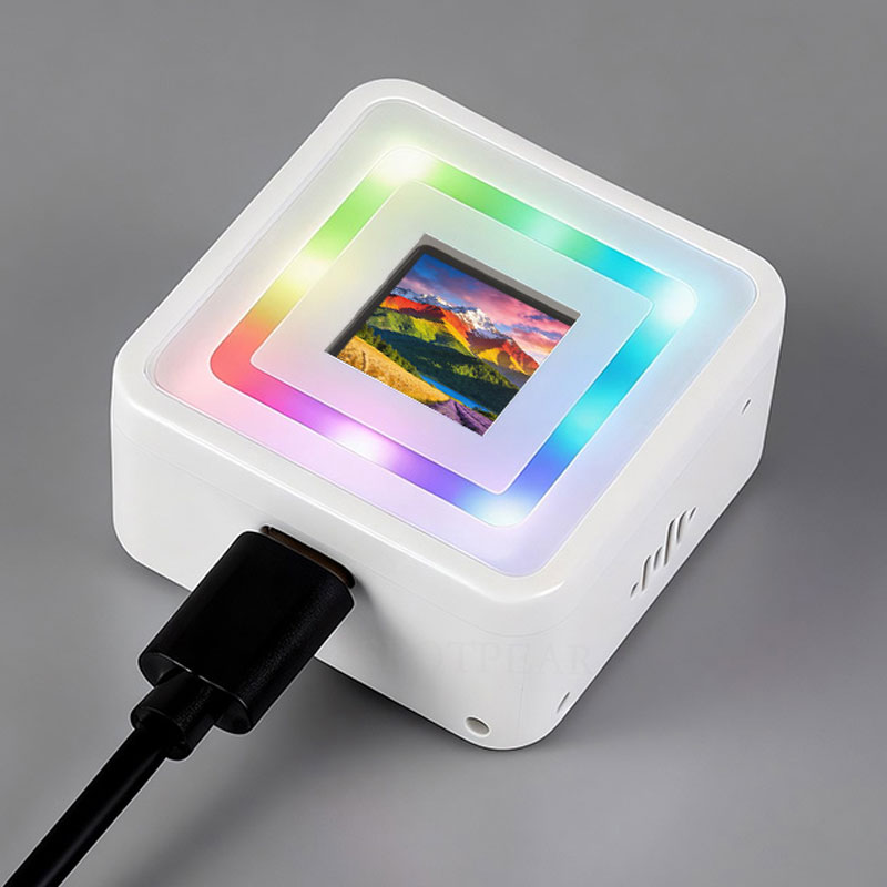 ESP32 C6 AI 0.85inch Development Board 0.85 inch DeepSeek RGB surround light Dual mike