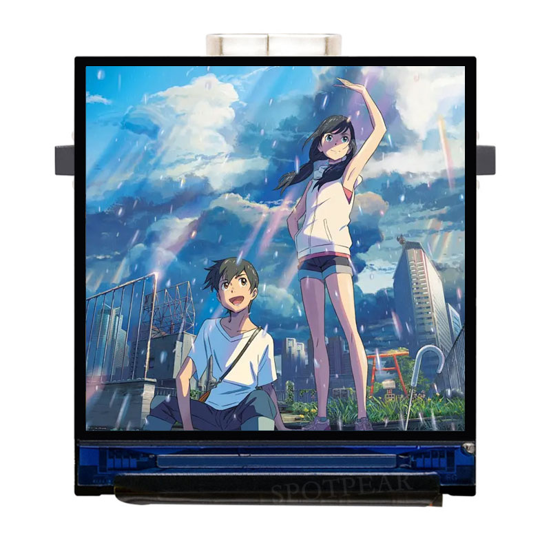 ESP32-C6 LCD Development Board 1.3 inch Display 1.3inch Screen ST7789 240x240 Mini TV SD-Port QST  LVGL For Arduino