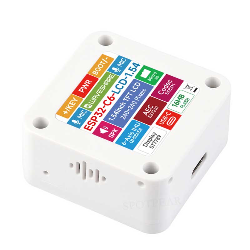 ESP32 C6 AI 1.54inch Development Board 1.54 inch TouchScreen Display DeepSeek