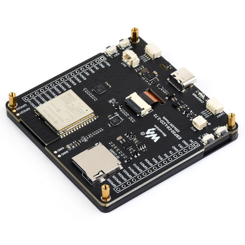 ESP32 C6 Development Board 2.73 inch LCD Display Screen ILI9488 For Dual band WiFi Onborad SD-Port