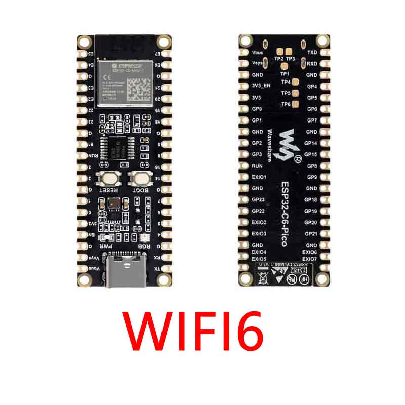 ESP32-C6 WiFi 6 Development Board ESP32-C6-MINI-1Support WiFi6 Bluetooth5 Zigbee Thread
