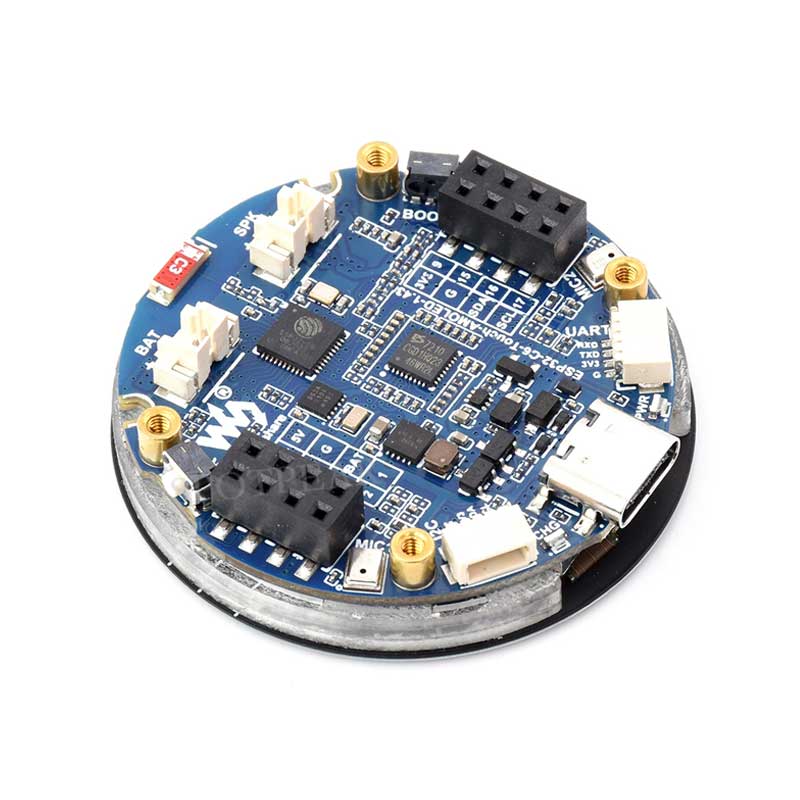 ESP32 C6 Development Board 1.43 inch AMOLED QSPI Display 1.43inch TouchScreen Dual MIC Audio Xiaozhi AI Deepseek N16R8