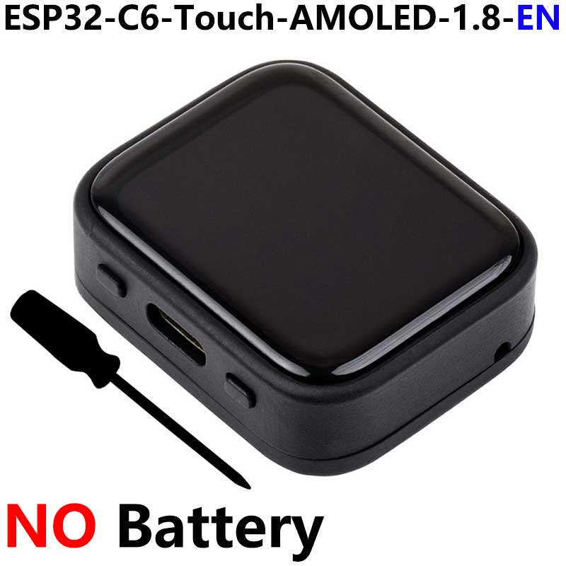 ESP32-C6 AI Voice Chat Robot For Xiaozhi 1.8 inch AMOLED Development Board 1.8inch TouchScreen Deepseek