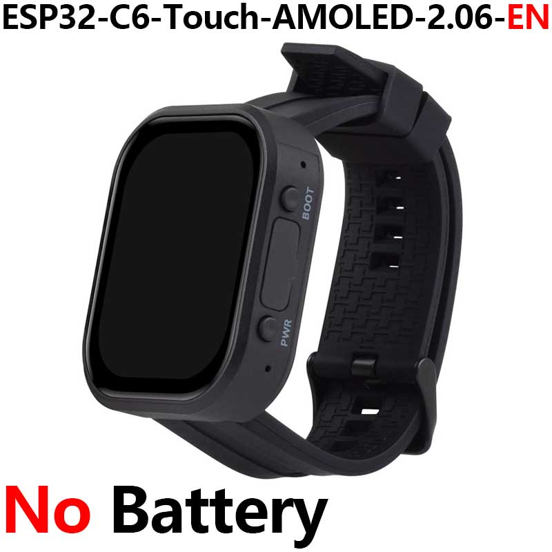 DeepSeek AI Voice Chat ESP32 C6 Development Board 2.06-inch AMOLED Display 410×502 2.06inch TouchScreen Programmable Watch