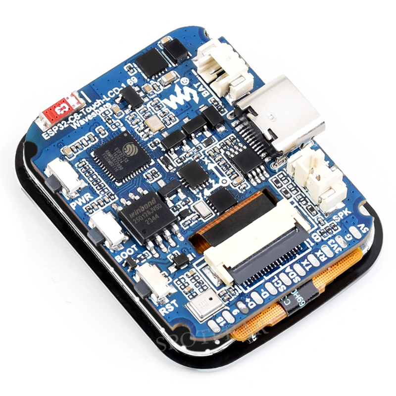 DeepSeek AI Voice Chat ESP32 C6 Development Board 1.69 inch LCD Display 240x280 1.69inch TouchScreen Programmable Watch
