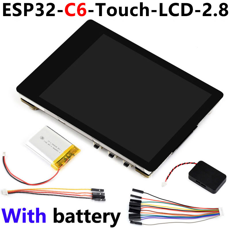 ESP32-C6 2.8inch LCD Display Capacitive AI Development Board 240×320 2.8 inch TouchScreen
