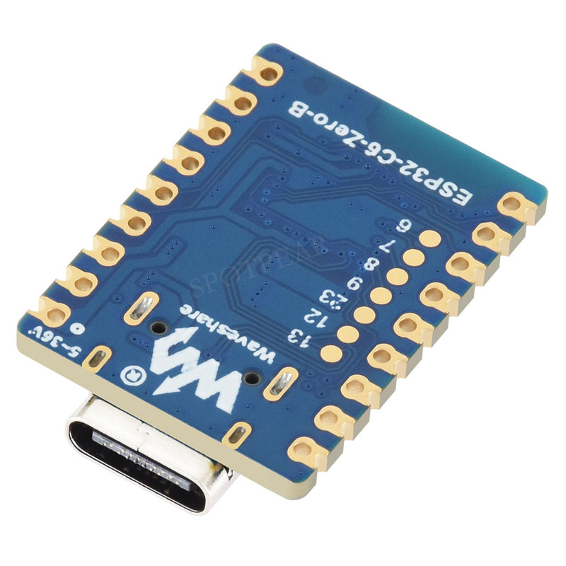 ESP32-C6 Zero B Mini Wide Voltage Board Supports WiFi 6 and Bluetooth 5