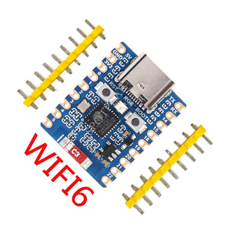 ESP32-C6 WiFi 6 Development Board ESP32-C6-Zero Super-Mini ESP32-C6FH4 Support WiFi 6 and Bluetooth 